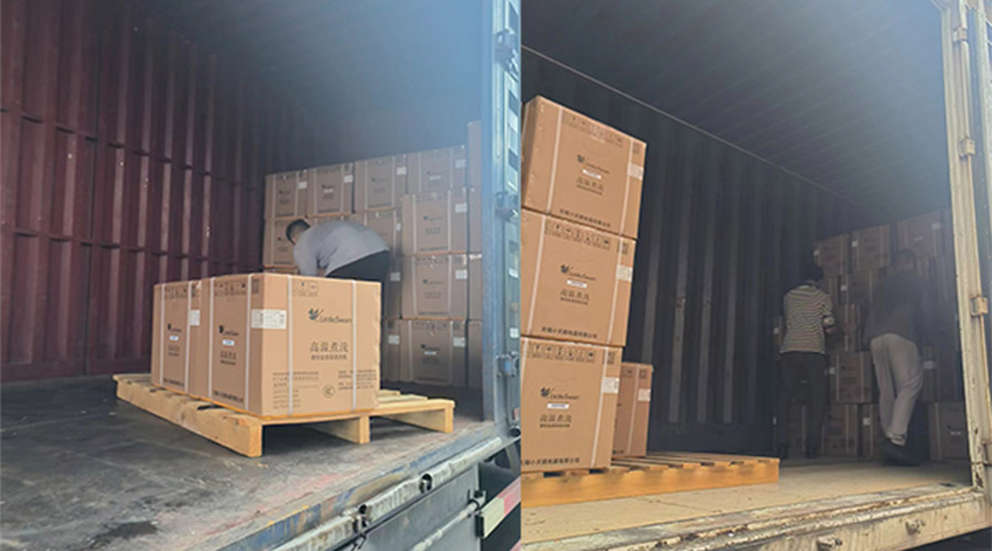 拼速度、高效率地完成國內(nèi)某知名品牌迷你洗衣機(jī)發(fā)貨